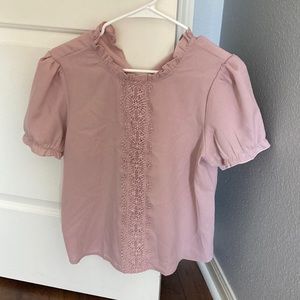 pink blouse
